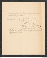 k.k. naturhistorisches Hofmuseum, Intendanzakten 1885-1896 (Hauer), Aktenzahl Z.634/1889, Seite 2